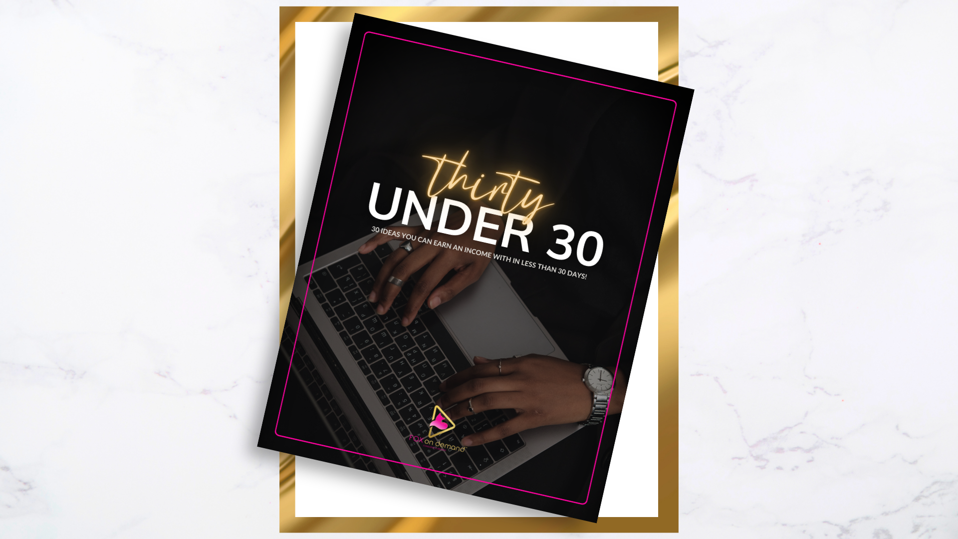 Thirty Under 30 - Digital Product Ideas